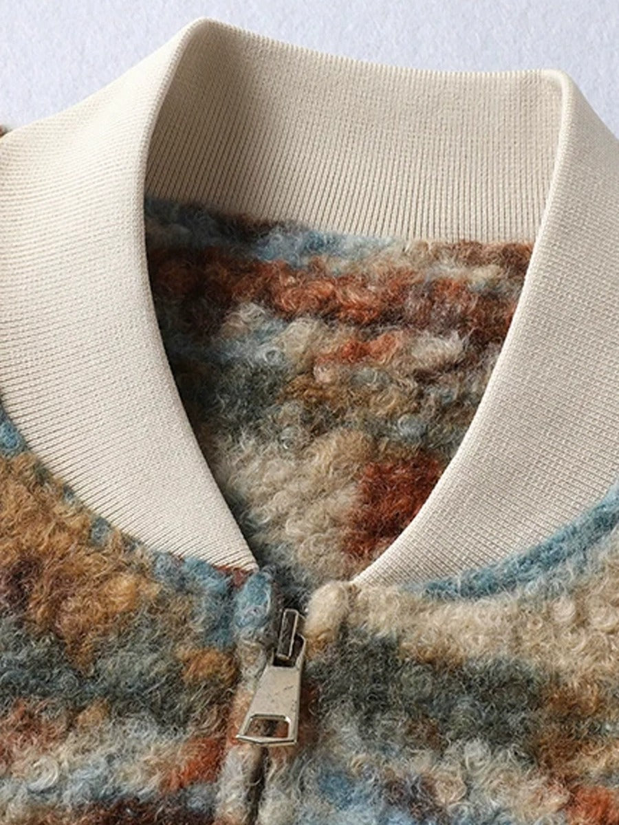 Chaqueta acolchada de sherpa para niño, moderna y cálida