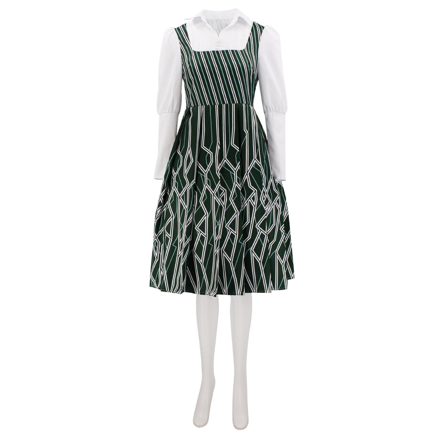 Wicked Witch Fairy Nessarose Dress Costume Women's Movie Nessarose Cosplay Costume
