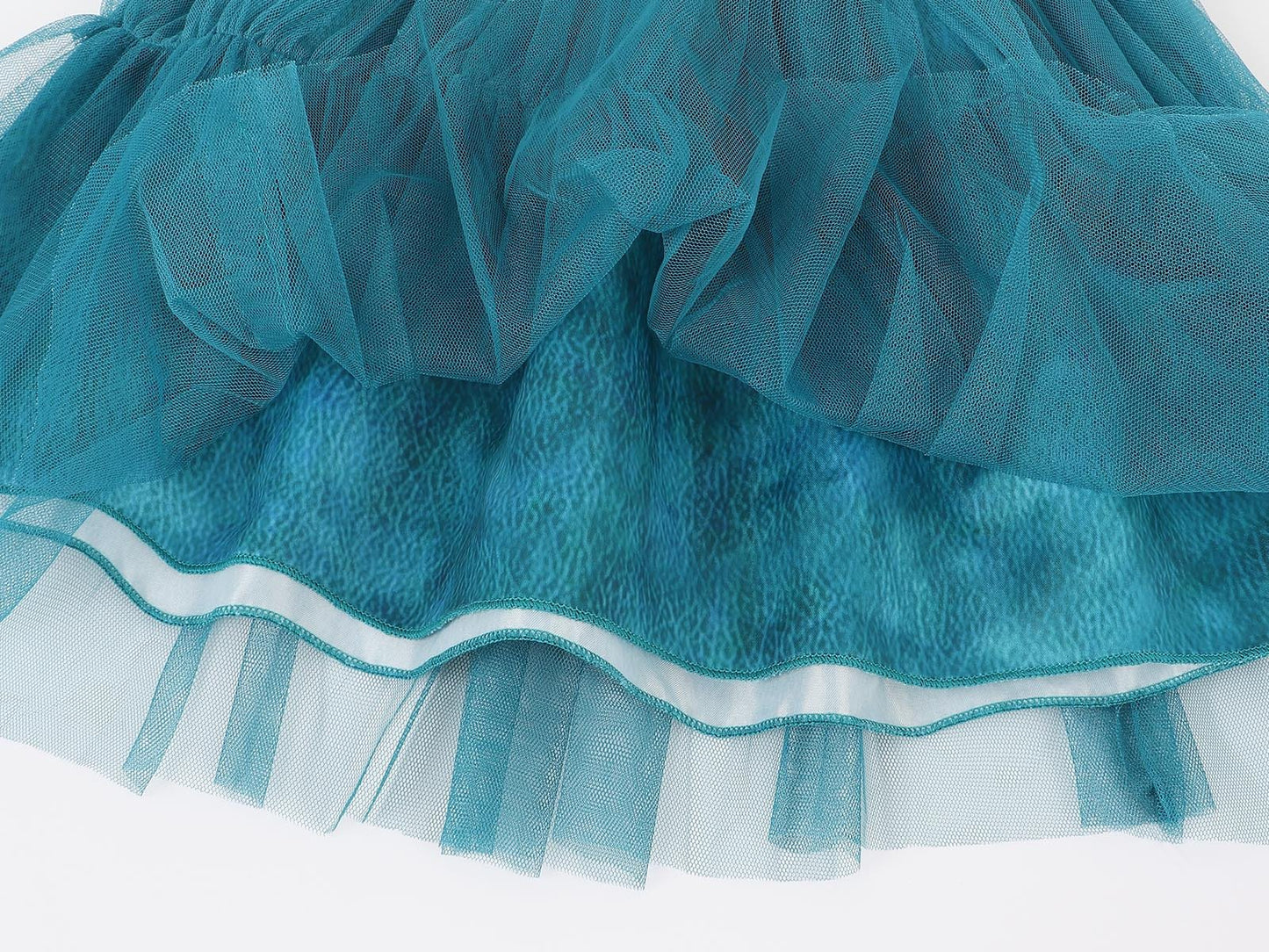 Robe de princesse en tulle et maille pour enfants Uma - Déguisement d'Halloween pour filles