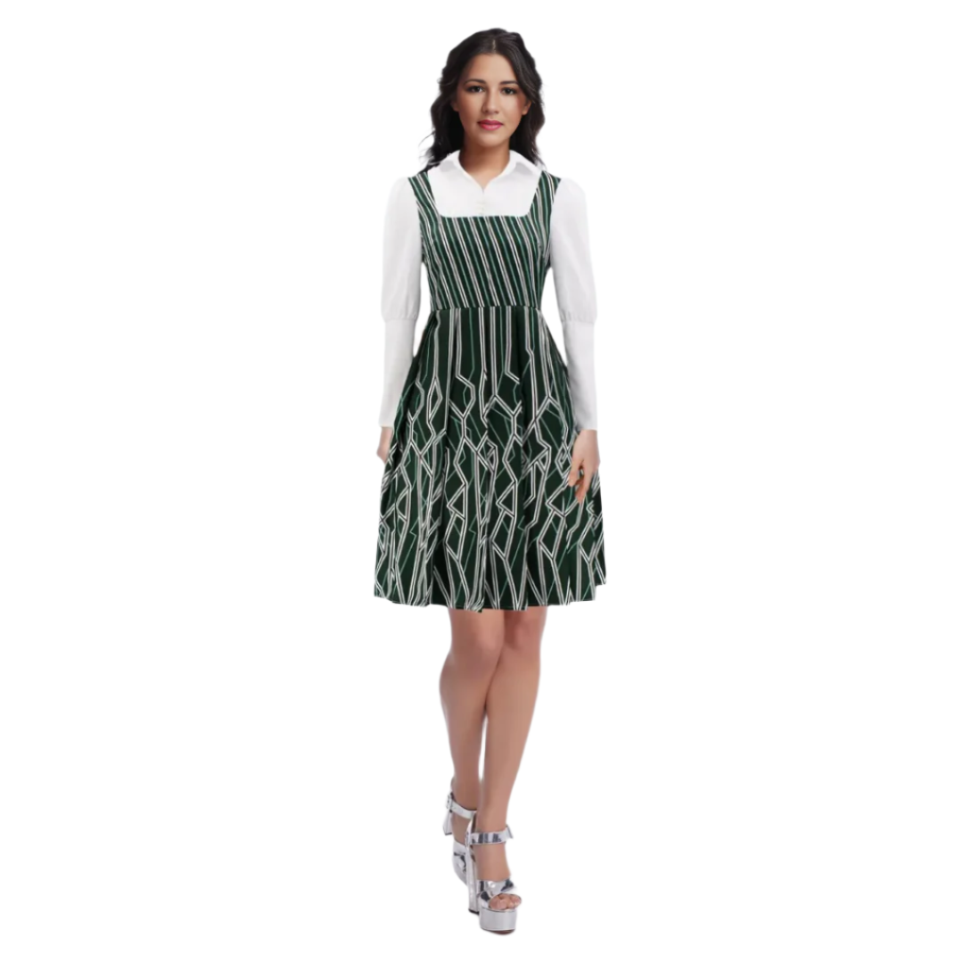 Wicked Witch Fairy Nessarose Dress Costume Women's Movie Nessarose Cosplay Costume