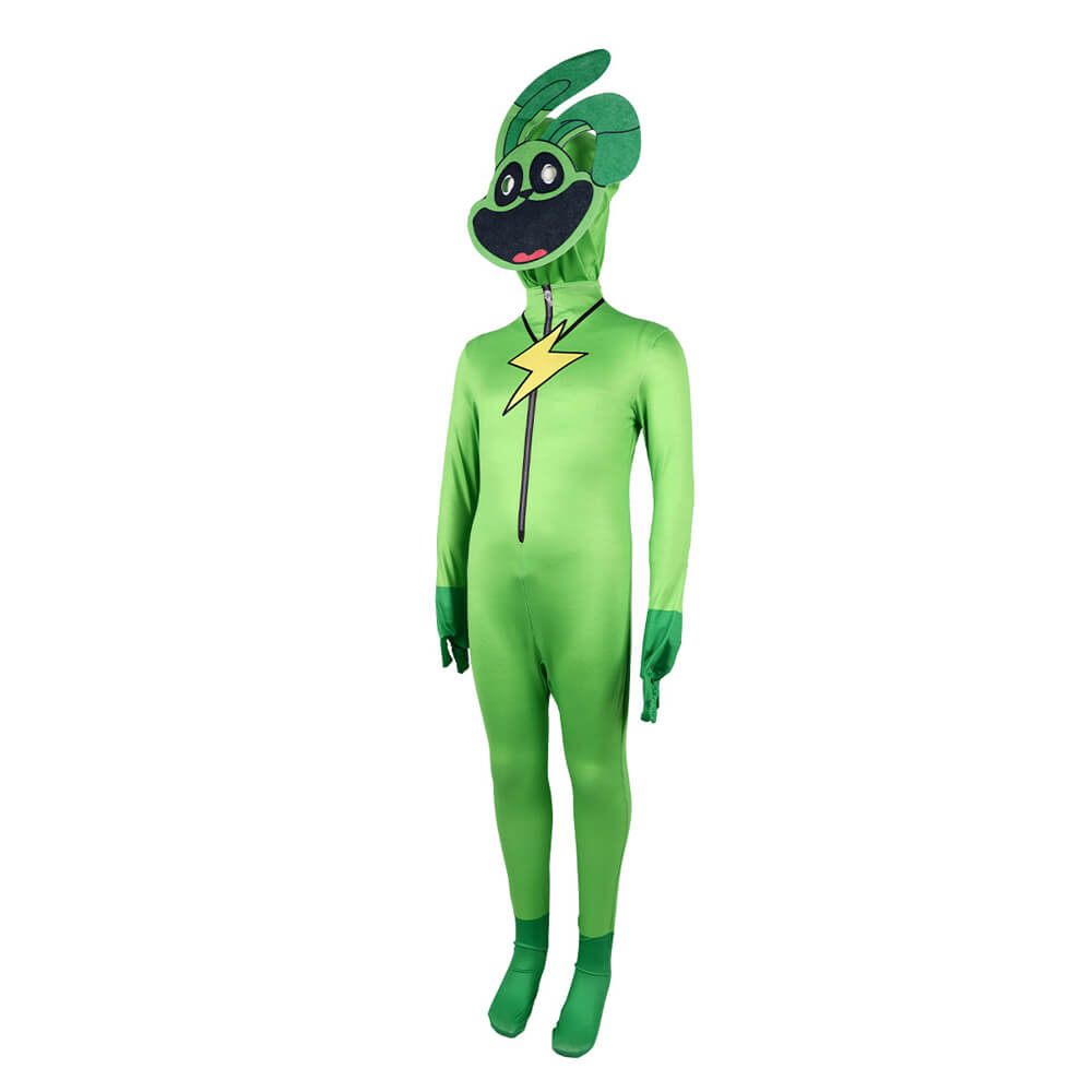 Kids Hoppy Hopscotch Costume Smiling Critters Cosplay Outfit Jumpsuit and Mask