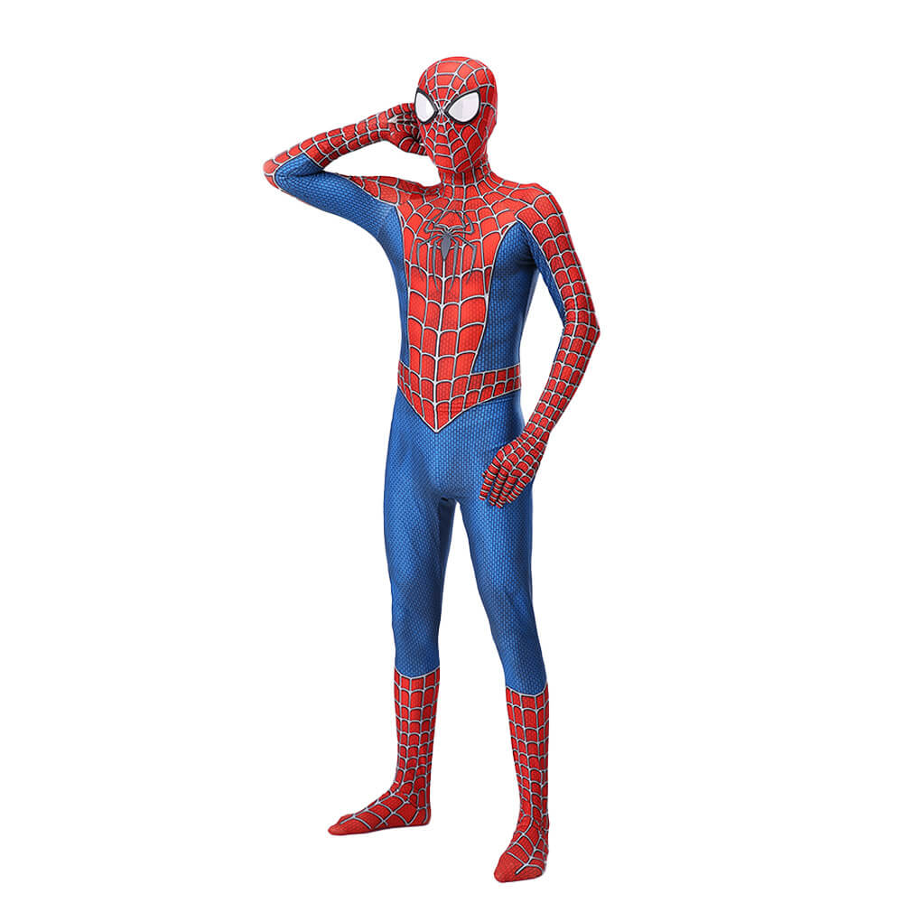 Adult Spidey Costume Superhero Cosplay Bodysuit Men and Women Spider Jumpsuit Halloween Costume