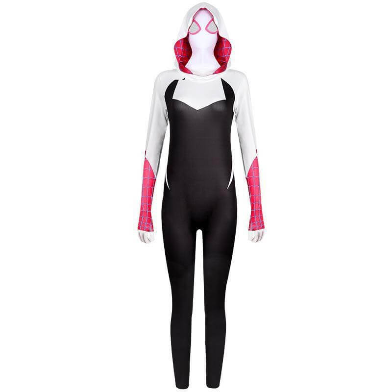 Adult Spidey Costume Superhero Cosplay Bodysuit Men and Women Spider Jumpsuit Halloween Costume