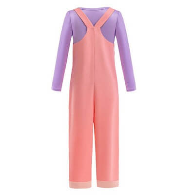 Kids Jax Costume Purple Rabbit Jax Sweatshirt Suspender Pants Overalls Cosplay Outfit