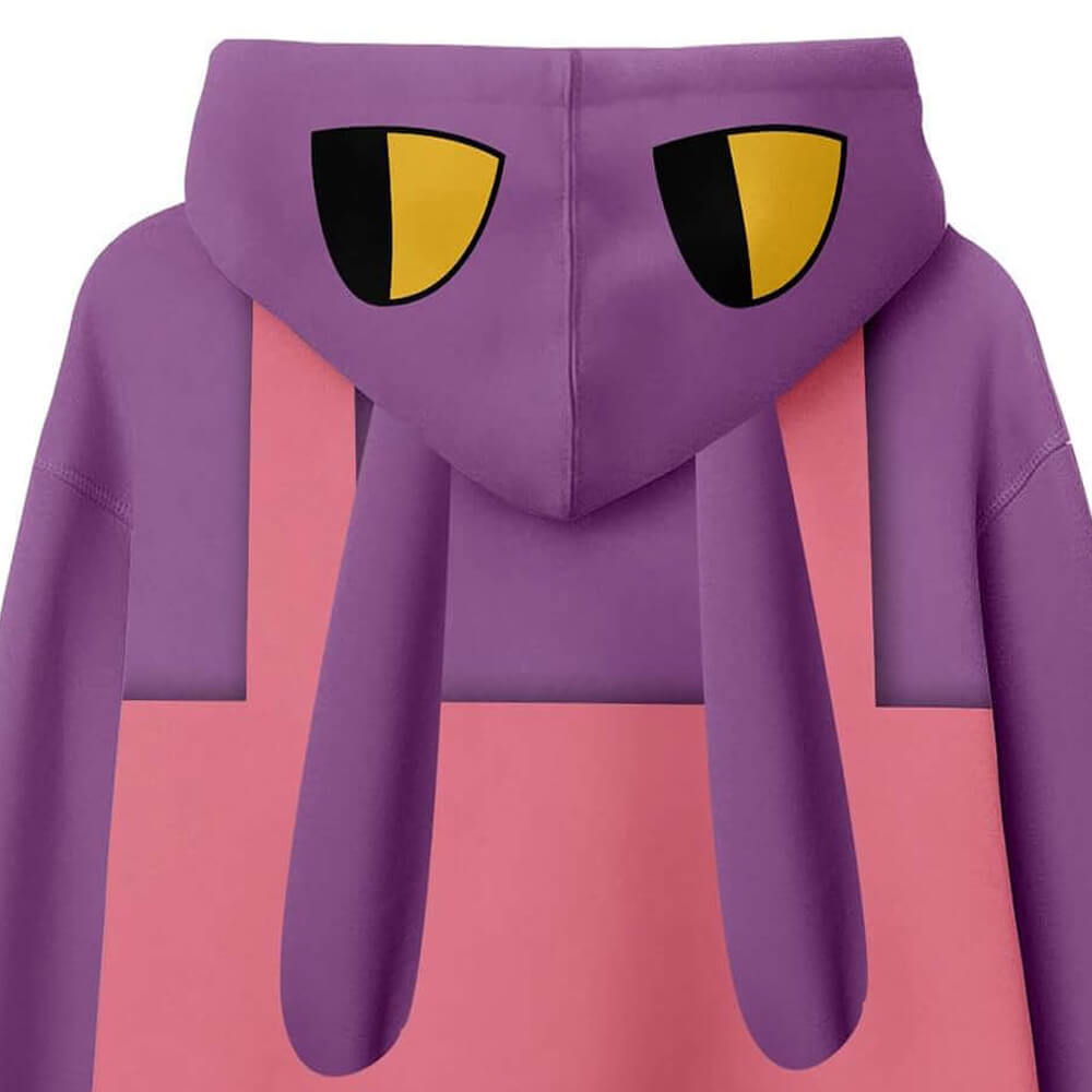 Adult Jax Hoodie Rabbit Jax Long Ear Sweatshirt with Plus Size for Women Men