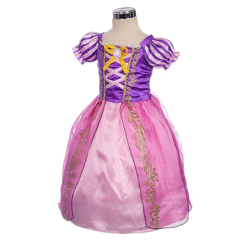 Girl Princess Dress Birthday Carnival Party Dress Up Costume