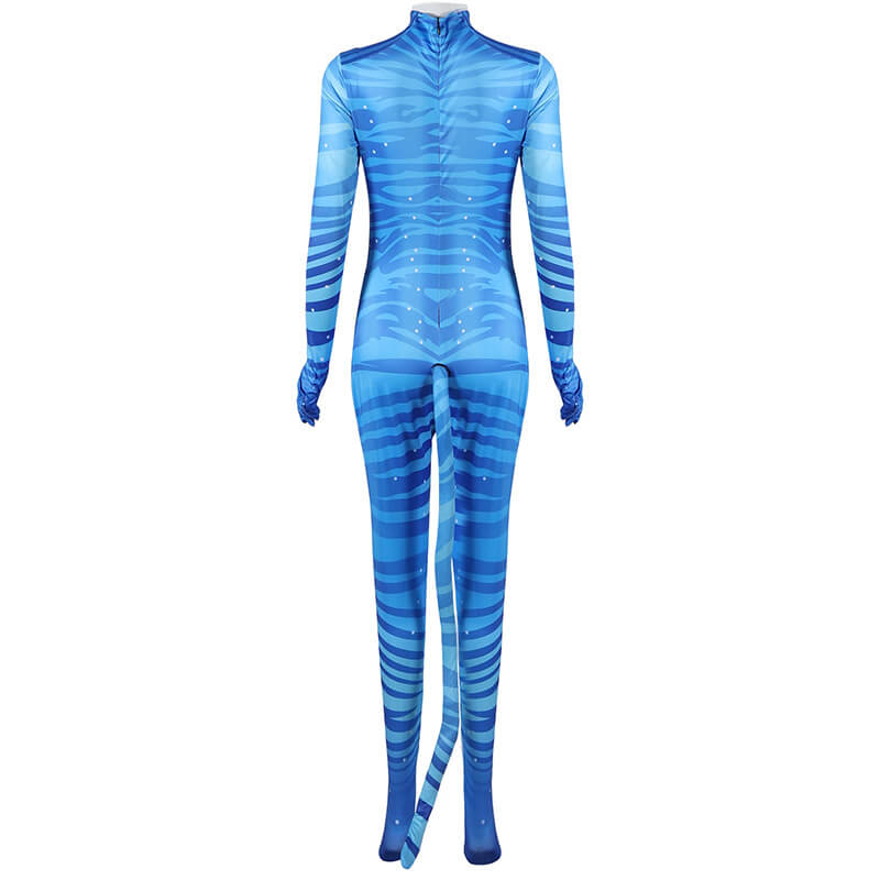 Neytiri Jumpsuit The Way of Water Na'vi Costume Adult Bodysuit Pandora World Outfit