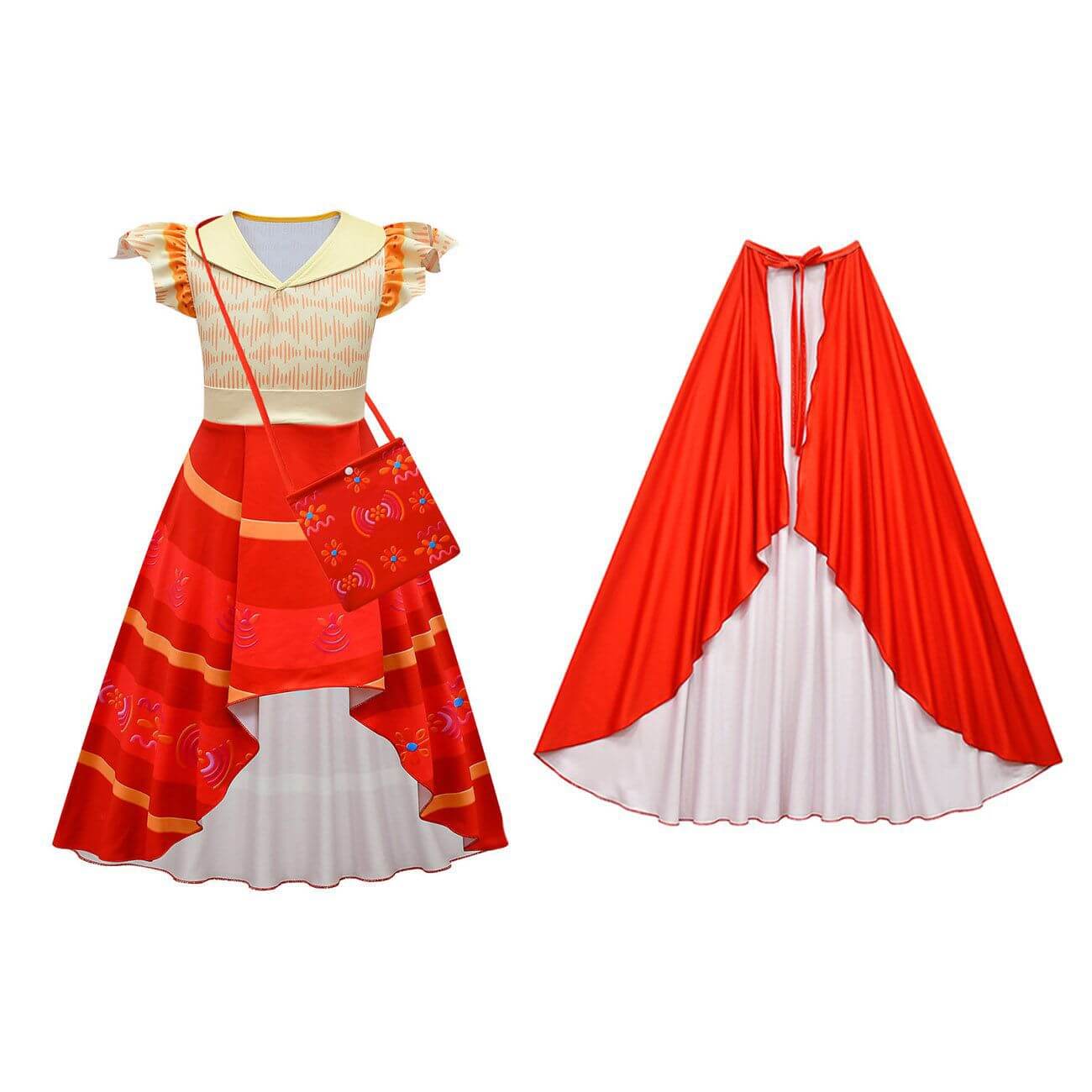 Girls Dolores Madrigal Costume Dress Princess Performance Dresses Halloween Cosplay Outfit
