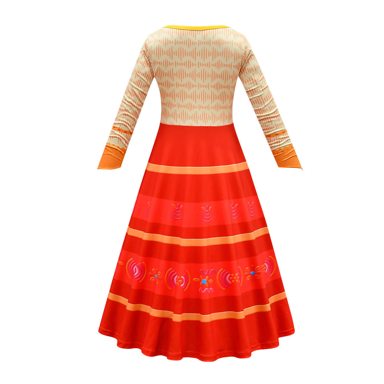 Kids Dolores Dress Magic Family Madrigal Cosplay Costume Girls A-line Swing Princess Dress
