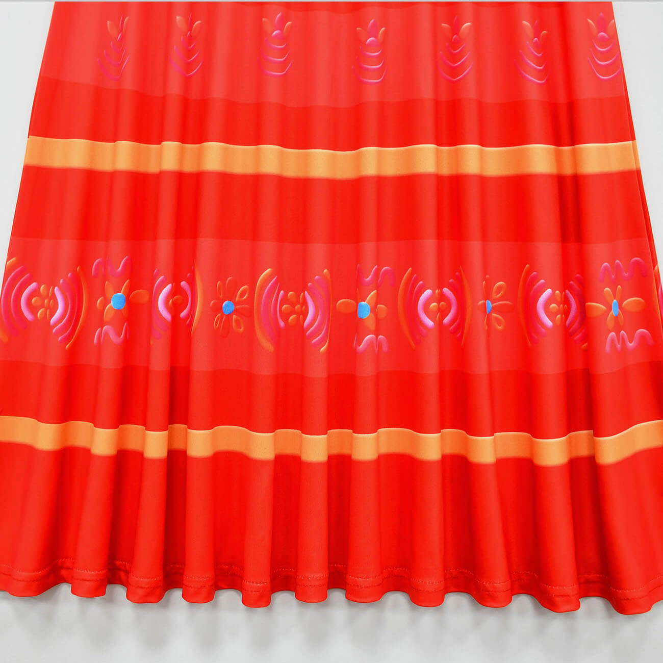 Kids Dolores Dress Magic Family Madrigal Cosplay Costume Girls A-line Swing Princess Dress