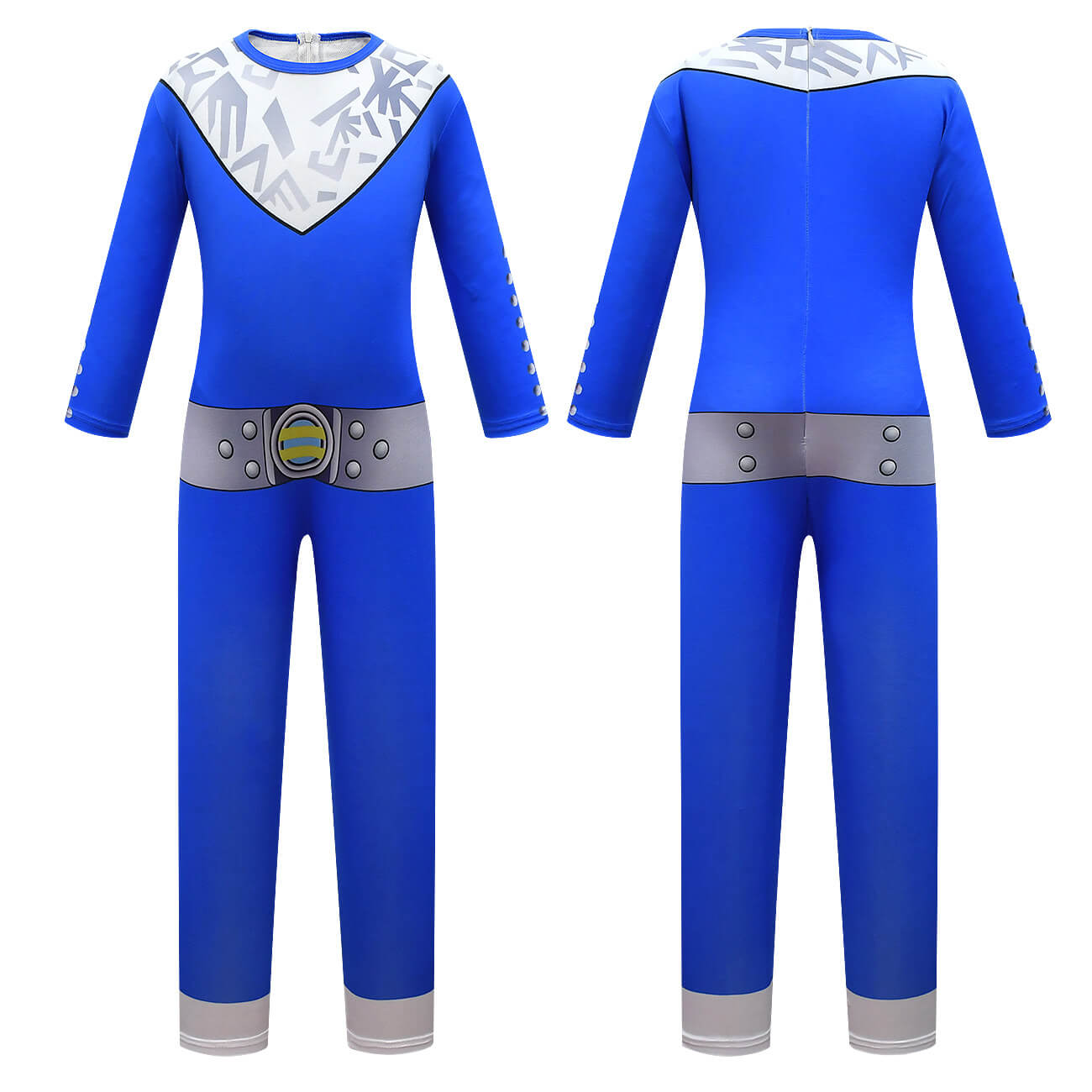 Kids Alien Costume Haloween Cosplay Jumpsuit Gloves Bag Full Set