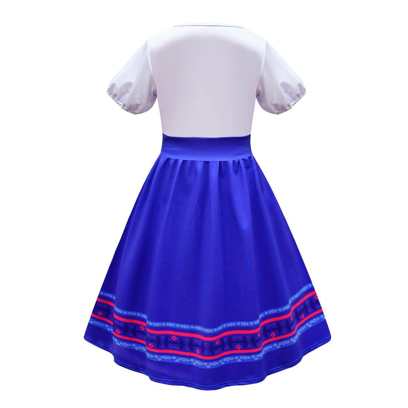 Kids Luisa Dress Madrigal Girl Cosplay Costume Super-Jacked Strength Hero Luisa Costume