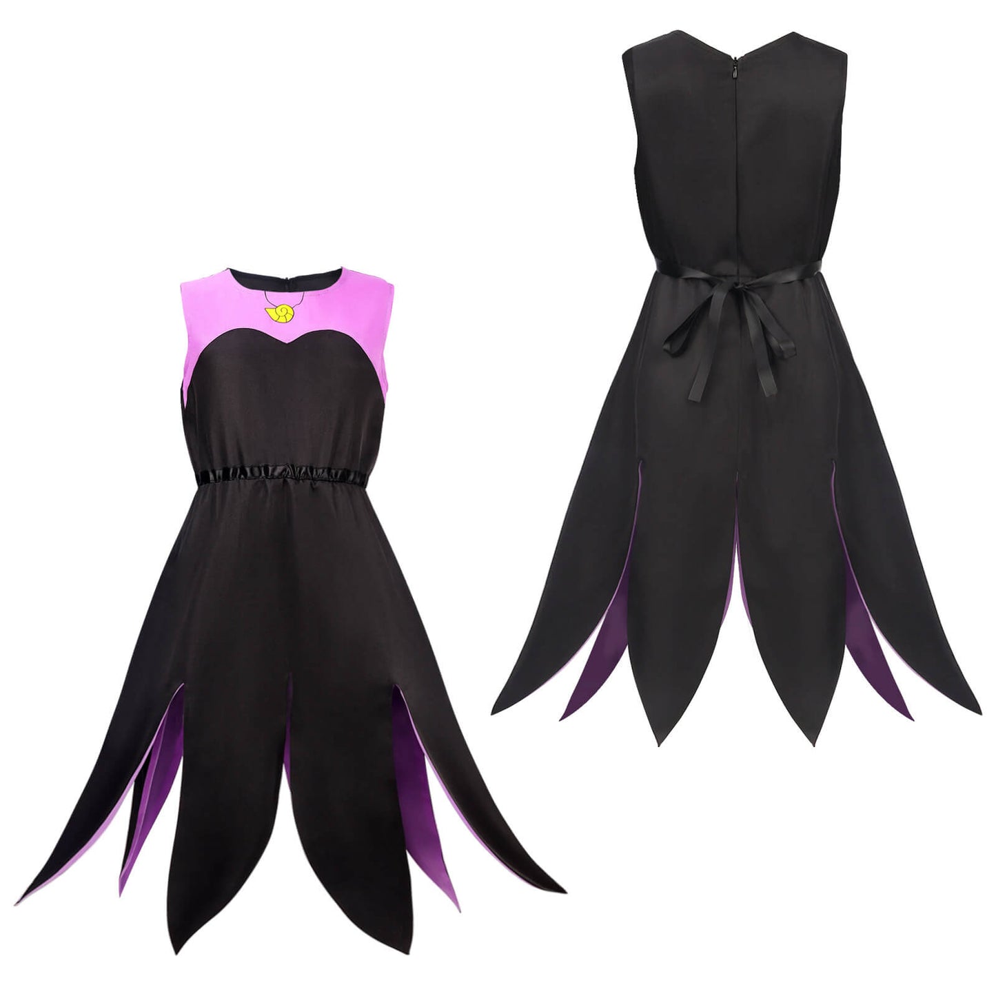 Sea Witch Ursula Costume For Daily Wear Little Mermaid Adult and Kids Fancy Dress