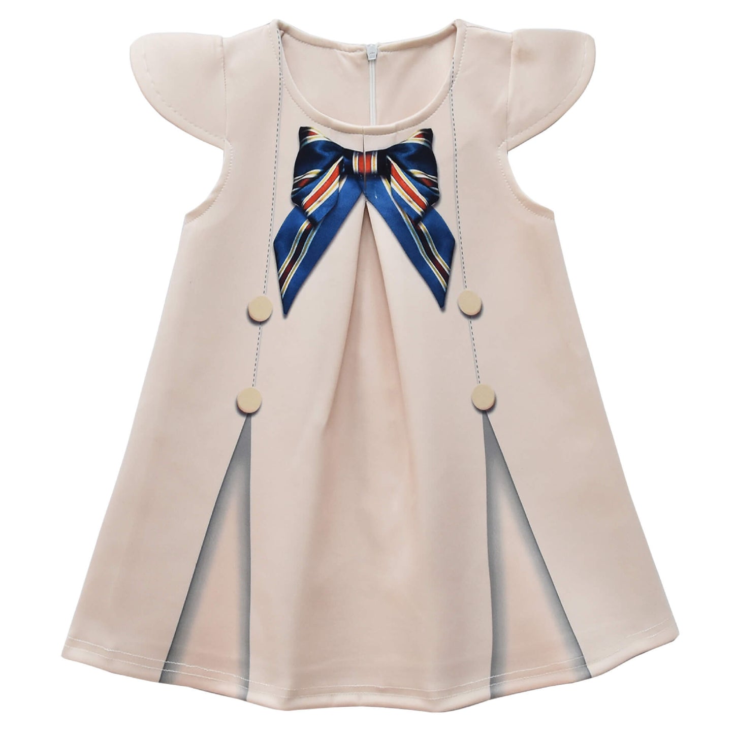 Girls M3gan Costume Long Sleeve Shirt and Dress 2pcs Suit AI Doll M3GAN Outfit Wig for Cosplay
