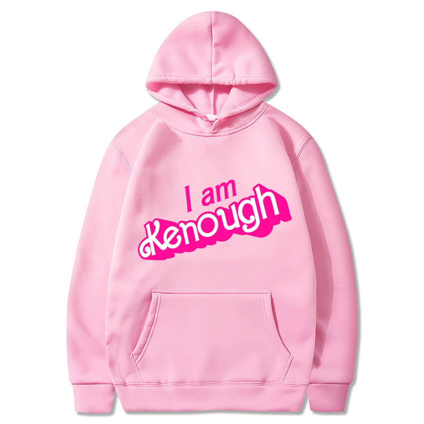Adult I am Kenough Hoodie Women Men Hooded Sweatshirt Casual Kenough Costume