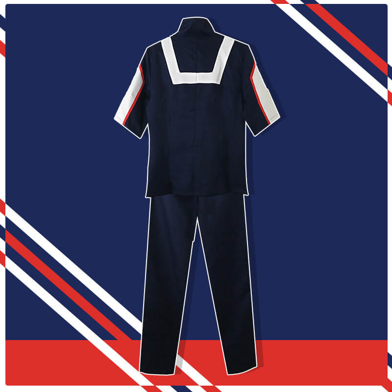 Adult Bakugou Cosplay Costume Unisex BNHA Hero UA High School Gym Top Pants for Training