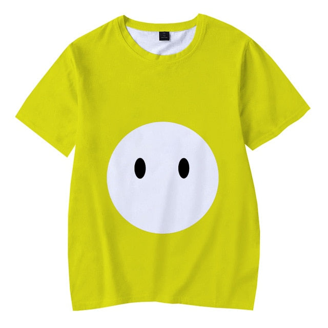 Fall Guys: Ultimate Knockout 3D T-shirts Men Women Fashion Casual Game Clothes Kids Harajuku Streetwear Short Sleeves T Shirt
