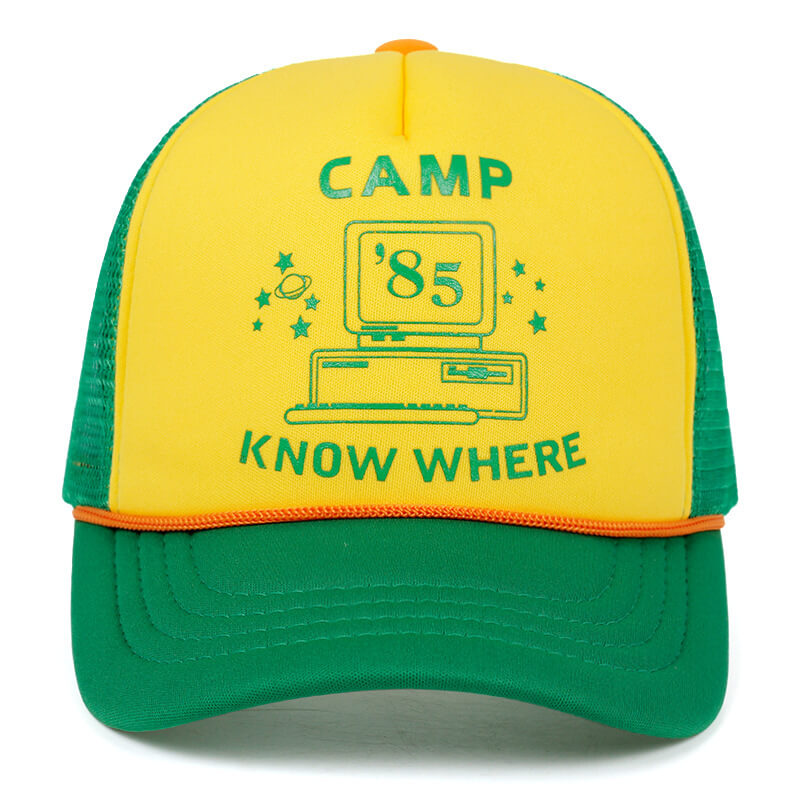 Gorra de béisbol ajustable unisex con broche a presión para adolescentes, adultos, extraños y monstruos