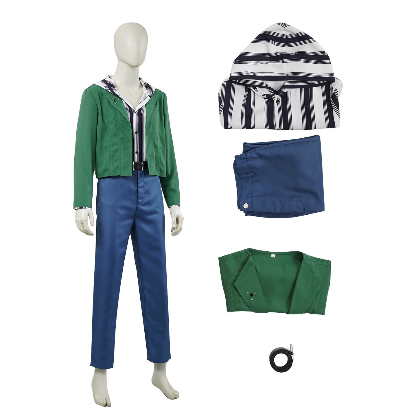 Película Nuevo Personaje Jonathan Disfraces de Cosplay Chaqueta Pantalones Conjunto Completo de 4 Piezas