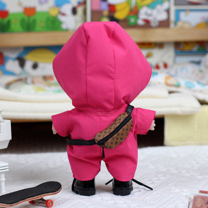 6.7″ Labubu Plush Cute Monster Labubu Keychain Toffee Vinyl Plush Pendant
