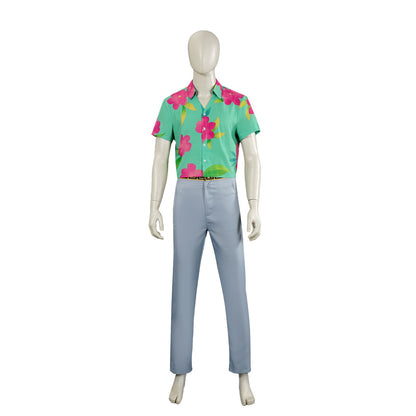 Abby Green Shirt and Pants Suit KPop Fashion Men's Cosplay Costume