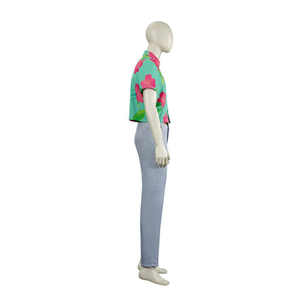 Abby Green Shirt and Pants Suit KPop Fashion Men's Cosplay Costume