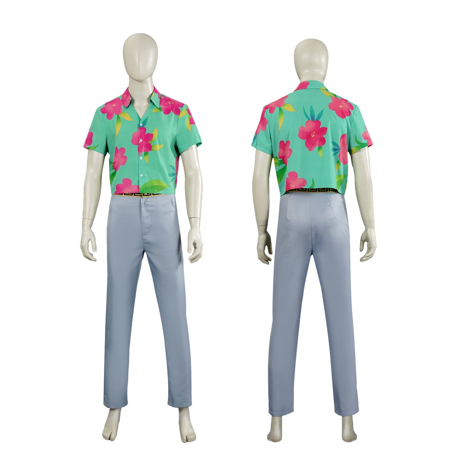 Abby Green Shirt and Pants Suit KPop Fashion Men's Cosplay Costume