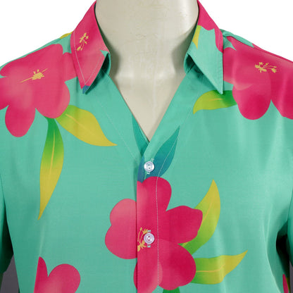 Abby Green Shirt and Pants Suit KPop Fashion Men's Cosplay Costume