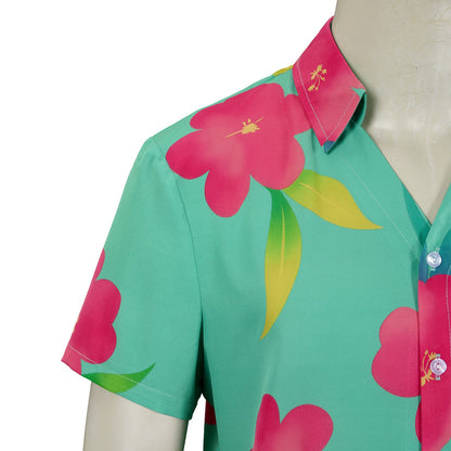 Abby Green Shirt and Pants Suit KPop Fashion Men's Cosplay Costume