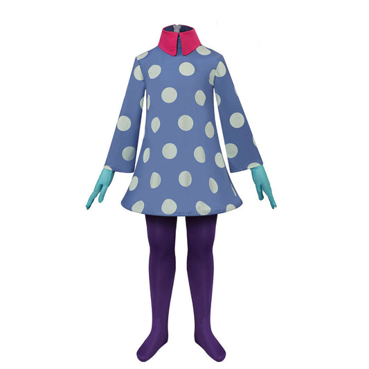 Inside 2 Envy Costumes Girls and Women Envy Cosplay Dress with Pantyhose Halloween Costume