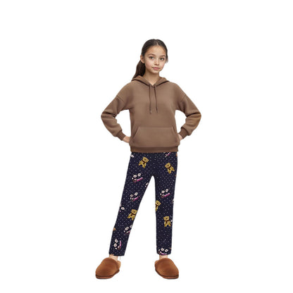 Kids KPop Rumi Cosplay Hoodie and Pants Daily Wear Rumi Costume