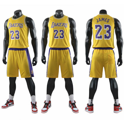 Ensemble de basketball maillot et short JAMES n° 23 pour enfant/adulte