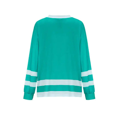Inside Out 2 Riley Andersen Costume Ice Hockey Long Sleeve Shirt Fog Horns Sweatshirt