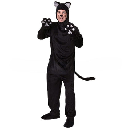 Family Cat Costumes Adult and Kids Black Cat Costume Family Dress Up Suit