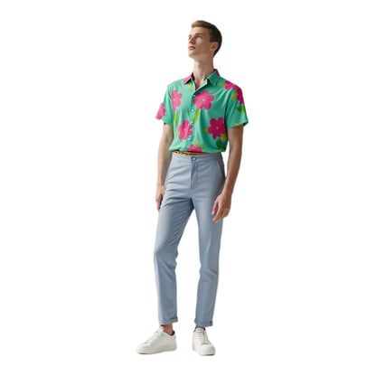 Abby Green Shirt and Pants Suit KPop Fashion Men's Cosplay Costume