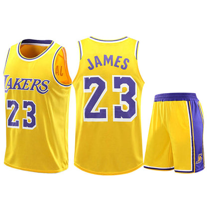 Ensemble de basketball maillot et short JAMES n° 23 pour enfant/adulte