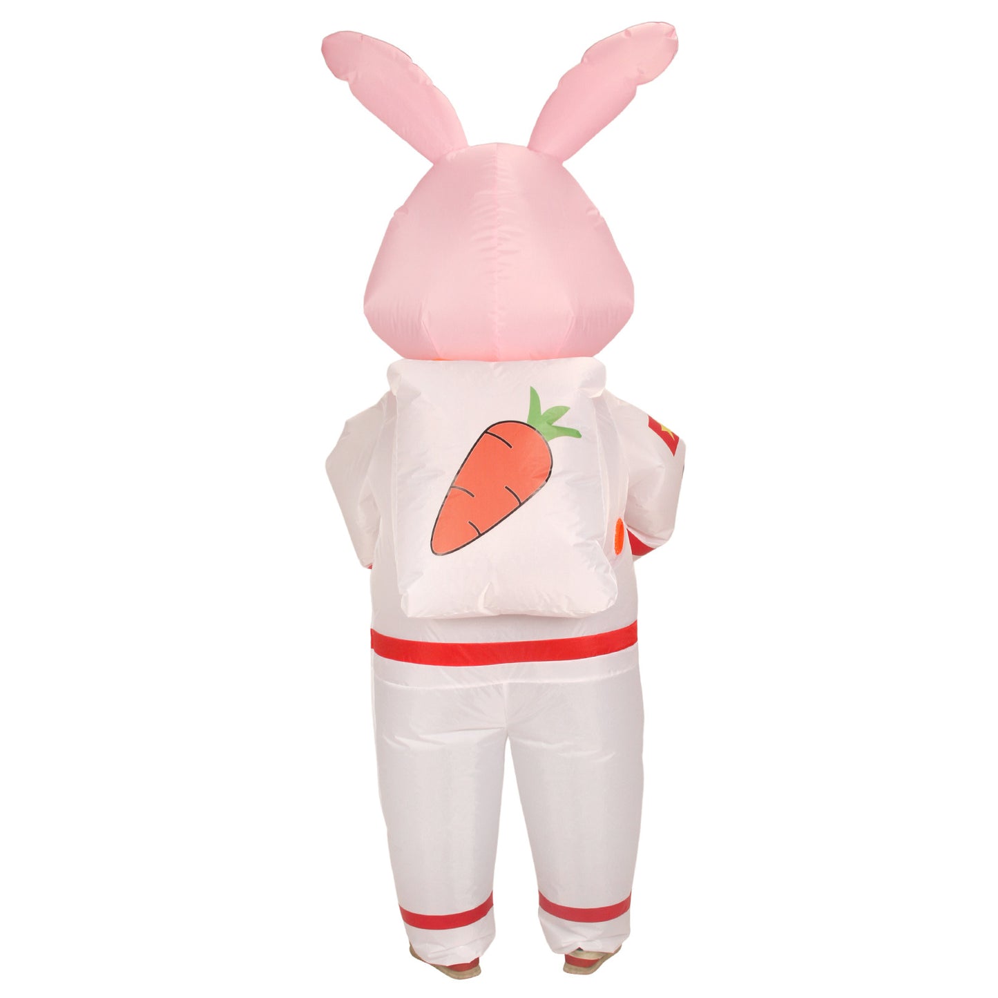 Déguisement de lapin de Pâques gonflable, design Spaceman, costume de lapin gonflable à air comprimé