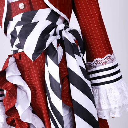 Adult Ciel Phantomhive Costume Ciel Red Party Dress Cosplay Costume Full Set