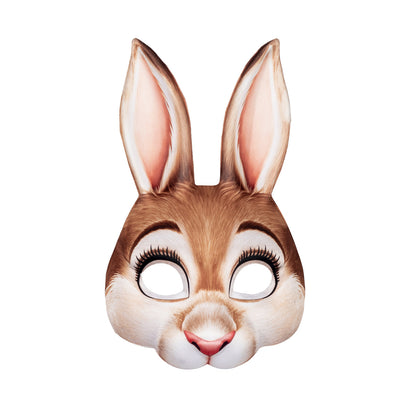 Adult Bunny Mask Unisex Rabbit Masquerade Mask Easter Bunny Costume Accessories