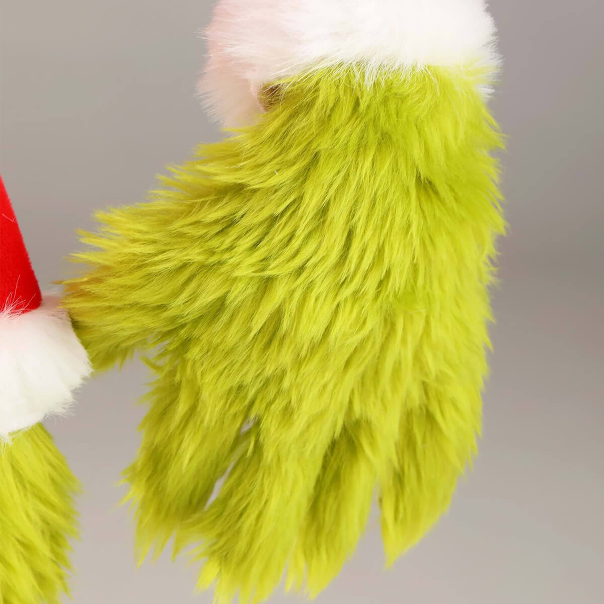 Disfraz de Monstruo Verde Navideño Niños Adultos Traje de Piel de Santa 6 Piezas Unisex Atuendo de Navidad