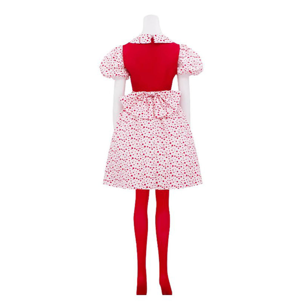 Disfraz de Cindy Lou Who para niñas y adultos, vestido de Cindy, chaleco y accesorios para fiesta de Navidad