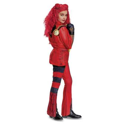 Costume rouge pour enfants L'essor de la veste de costume rouge Ensemble haut et bas Tenue de cosplay