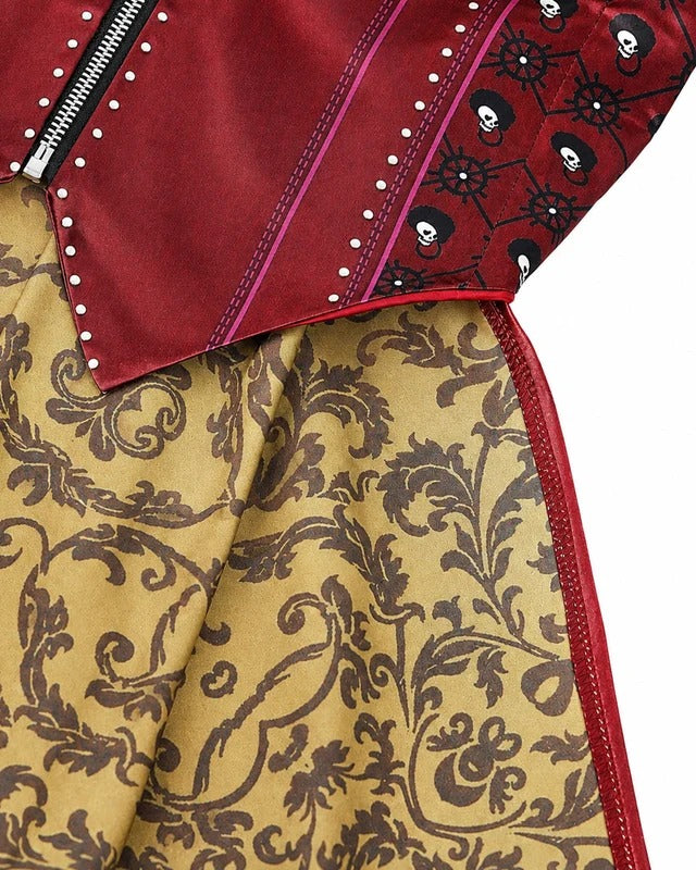 Wicked Wonderland Haze Hook Costume Captain’s Daughter Pirate Princess Outfit for Kids & Adults