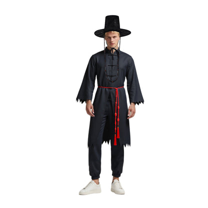 KPop Black Stage Outfit  “Your Idol” Performance Full Set For Boys and Men Party Cosplay Costume