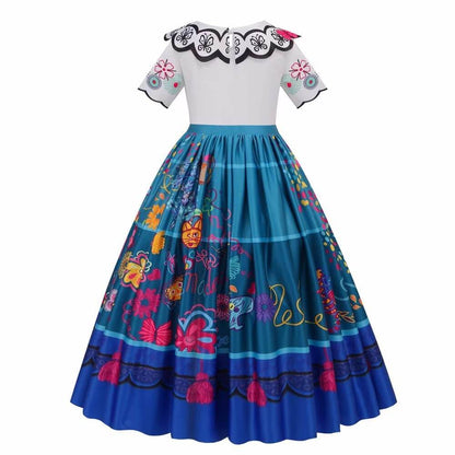 Magical Family Dresses Mirabel Isabela Dress Adult Princess Dress Pepa Luisa Madrigal Family Cosplay Costume