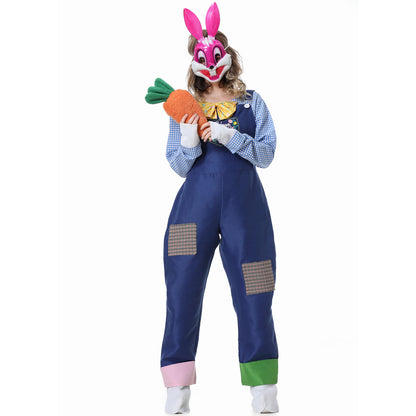 Family Bunny Costumes Kids and Adult Easter Cosplay Bunny Costume Set