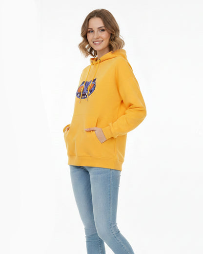 Yellow Zoey Hoodie Derpy Tiger Pullover Kids Adult K-Pop Zoey Cosplay Sweatshirt