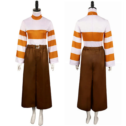 Inside 2 Anxiety Costume 3pcs Cosplay Outfit Shirt Culottes and Helmet Full Set
