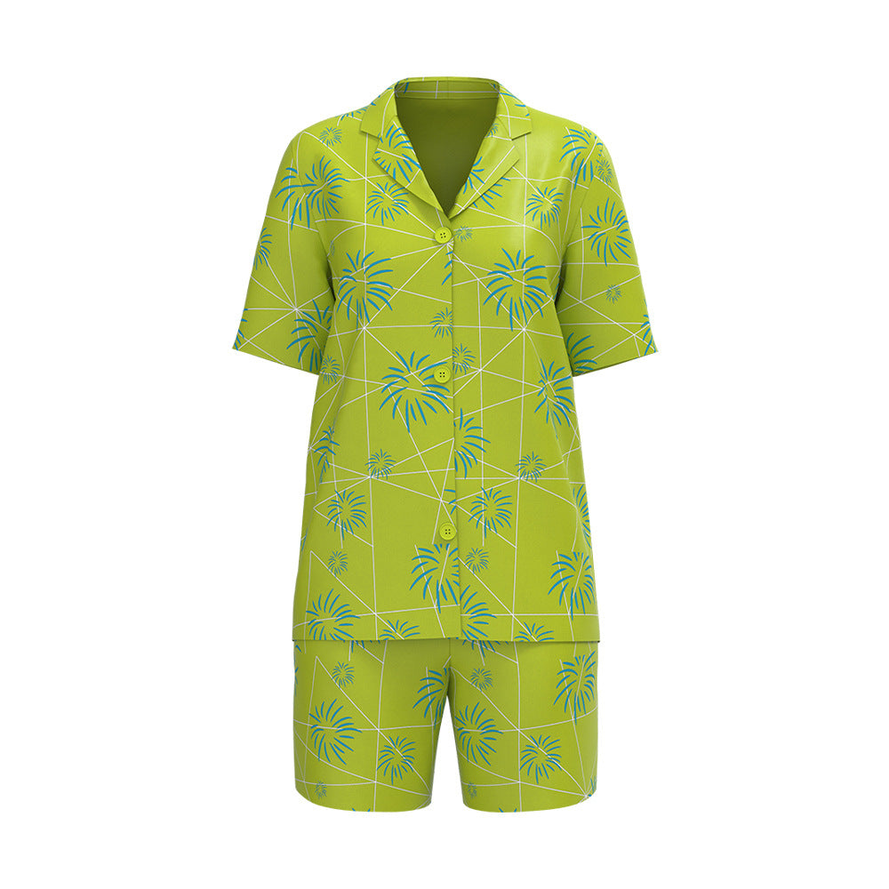 Ensemble pyjama 2 pièces Vice-versa : dégoût, joie, envie, peur et colère – Haut de pyjama et pantalon en soie douce