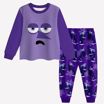 T-shirt et pantalon Vice-versa 2 Dégoût Colère Envie Costumes de cosplay Joie Ennui Tristesse Tenues quotidiennes